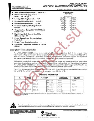 LP2901D datasheet  